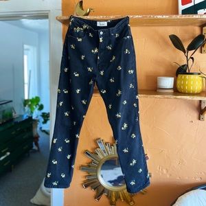 Reformation Flower Jeans!